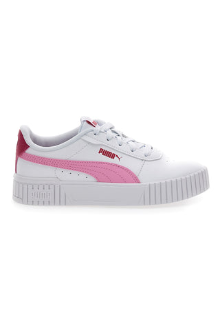 Bele in roza superge z vezalkami Puma Carina 2 Ps