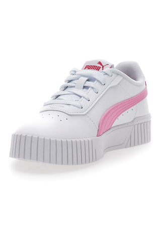 Bele in roza superge z vezalkami Puma Carina 2 Ps