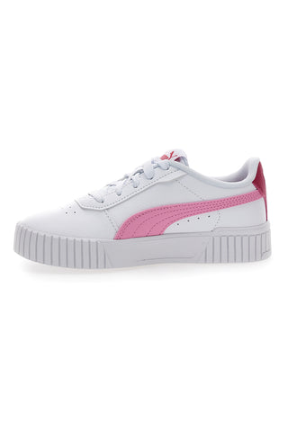 Bele in roza superge z vezalkami Puma Carina 2 Ps