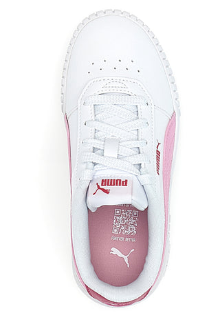 Bele in roza superge z vezalkami Puma Carina 2 Ps