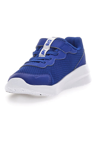 Modri športni copati z belim logotipom in velcro zaponko NEW BALANCE 578