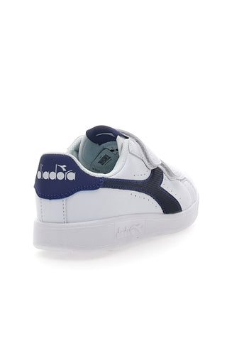 Bele in modre superge z velcro trakom DIADORA GAME P CAMO PS