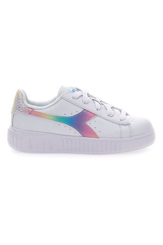 Bele superge z logotipom Arcobaleno DIADORA GAME STEP BLOOM PS