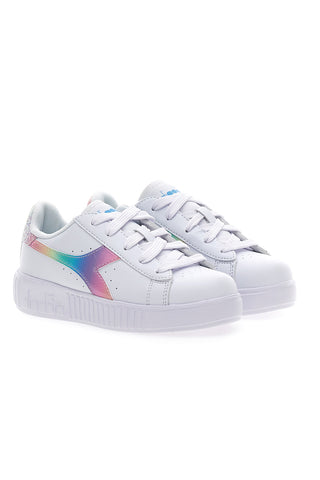 Bele superge z logotipom Arcobaleno DIADORA GAME STEP BLOOM PS
