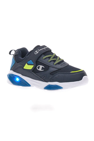 Črni supergi z lučkami in velcro trakom Champion Wave B Ps