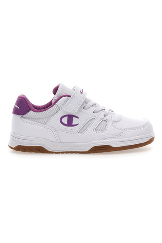 Bele in roza superge z velcro trakom Champion CLY 87 G PS