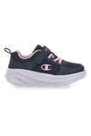 Navy superge z elastičnimi vezalkami in roza logotipom CHAMPION HRO G PS Low Cut Shoe