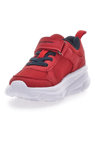 Čevlji Primi Passi Rosse iz mrežastega materiala z velcro zaponko CHAMPION HRO B TD nizki čevlji