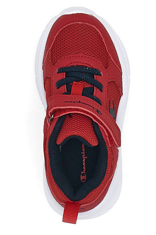 Čevlji Primi Passi Rosse iz mrežastega materiala z velcro zaponko CHAMPION HRO B TD nizki čevlji