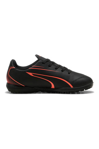 Črni nogometni čevlji za umetno travo Puma Vitoria TT Jr