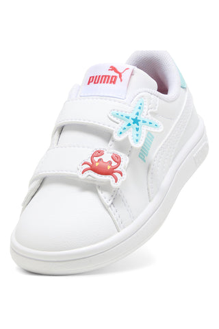 Bele superge z velcro trakom in morskimi detajli Puma Smash 3.0 Badges V Inf