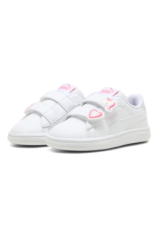 Bele superge z velcro trakom in morskimi detajli Puma Smash 3.0 Badges V Inf