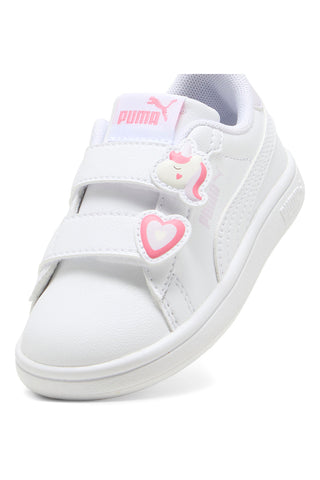 Bele superge z velcro trakom in morskimi detajli Puma Smash 3.0 Badges V Inf