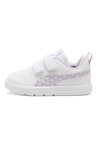 Bele in lila superge Puma Courtflex V3 Dotty V Inf