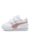 Bele in roza superge Puma St Runner V4 Sl Glitter V Inf