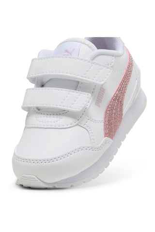 Bele in roza superge Puma St Runner V4 Sl Glitter V Inf
