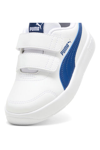 Bele in modre superge Puma Courtflex V3 V PS