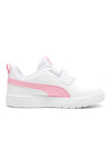 Bele in roza superge Puma Courtflex v3 Ps