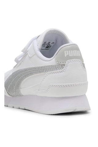 Bele superge z zaponkami Puma ST Runner v4 SL Glitter V PS