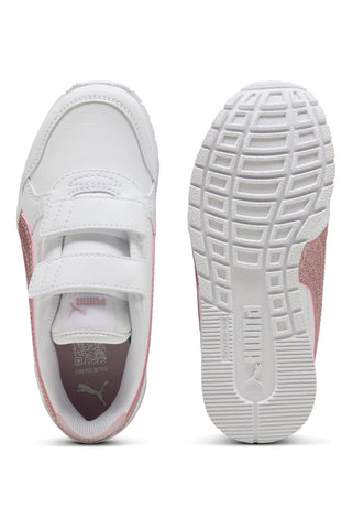 Bele in roza superge Puma St Runner V4 Sl Glitter V Ps