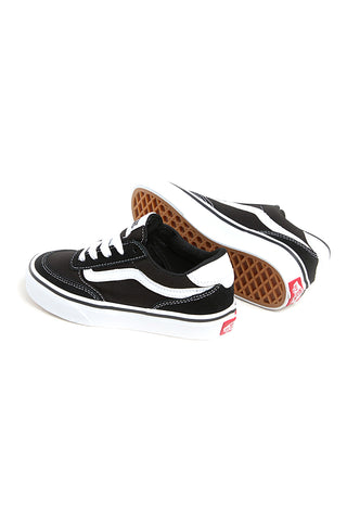 Črni in beli superge Vans Brooklyn
