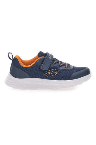 Modre športne copate z velcro zaponko in air memory peno Lotto Rider AMF CL S