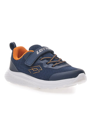 Modre športne copate z velcro zaponko in air memory peno Lotto Rider AMF CL S