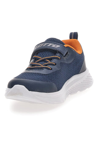 Modre športne copate z velcro zaponko in air memory peno Lotto Rider AMF CL S