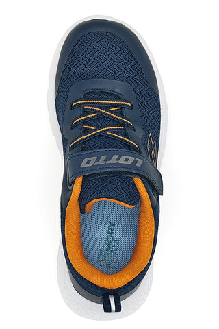 Modre športne copate z velcro zaponko in air memory peno Lotto Rider AMF CL S