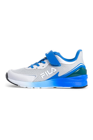 Sive in modre superge z velcro zaponko FILA CRUSHER