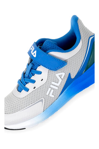 Sive in modre superge z velcro zaponko FILA CRUSHER