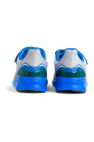 Sive in modre superge z velcro zaponko FILA CRUSHER