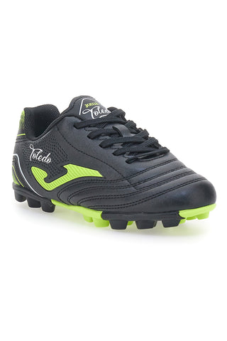 Črni in rumeni fluorescenčni nogometni čevlji JOMA Toledo Jr 2501