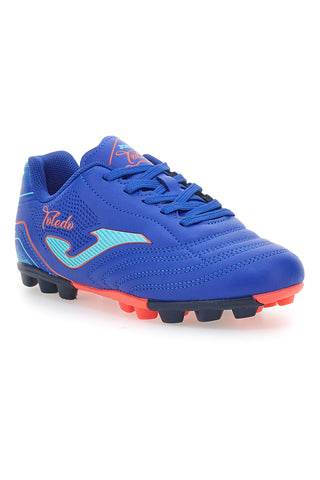 Modri nogometni čevlji za trda tla JOMA TOLEDO JR 2504 HARD GROUND