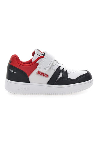 Bele in črne superge z velcro trakom JOMA PLATEA LOW JR 2506