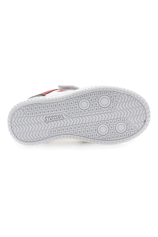 Bele in črne superge z velcro trakom JOMA PLATEA LOW JR 2506