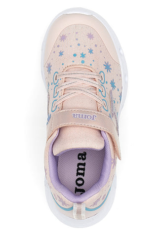 Roza superge z lučkami in zapenjanjem na velcro JOMA SPACE JR 2513