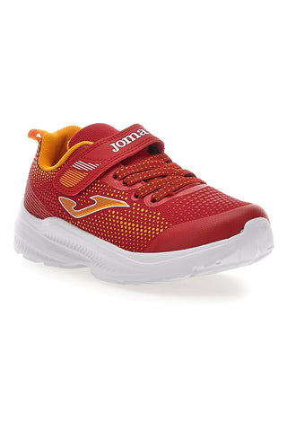Rdeče in oranžne superge z velcro trakom JOMA HORIZON JR 2506