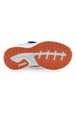 Črni in vijolični superge z velcro trakom JOMA PLATEA LOW JR 2506