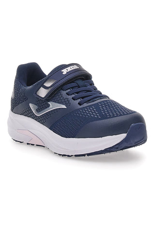 Modri tekaški copati z velcro zaponko JOMA JSpeed Jr 2503V
