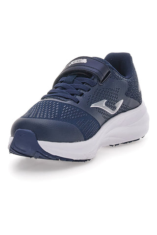 Modri tekaški copati z velcro zaponko JOMA JSpeed Jr 2503V