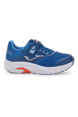 Modri tekaški copati z velcro zaponko JOMA Speed Jr 2504