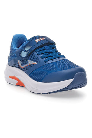 Modri tekaški copati z velcro zaponko JOMA Speed Jr 2504