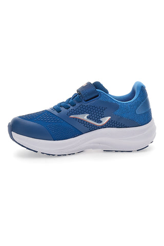 Modri tekaški copati z velcro zaponko JOMA Speed Jr 2504