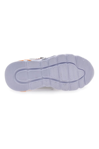 Modri supergi z mrežastim zgornjim delom in velcro trakom s svetlobnimi efekti PITT KIDS K191562
