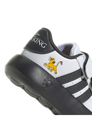 Črne in bele superge z zapenjanjem na velcro Disney Adidas BREAKNET LionKing CF I