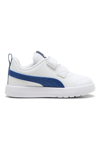 Bele superge z velcro trakom in logotipom Puma Courtflex v3 v inf