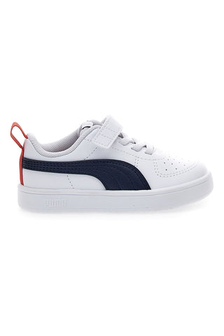 Bele superge z velcro trakom in mornarskimi detajli Puma Rickie AC+ Inf