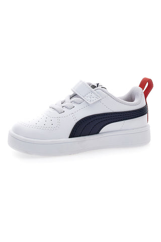 Bele superge z velcro trakom in mornarskimi detajli Puma Rickie AC+ Inf