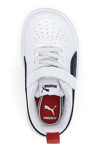 Bele superge z velcro trakom in mornarskimi detajli Puma Rickie AC+ Inf